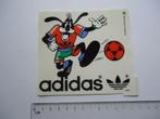 sticker oud GOOFY strip ADIDAS Tango voetbal walt disney --, Verzamelen, Stickers, Verzenden, Zo goed als nieuw