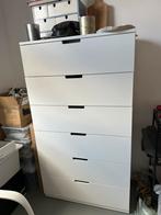 IKEA ladekast wit 6 lades, Huis en Inrichting, Kasten | Ladekasten, 5 laden of meer, 25 tot 50 cm, 150 tot 200 cm, Gebruikt