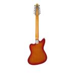 Vintage REVO Series 'Surfmaster Thinline' 12-String RevoGlo, Muziek en Instrumenten, Snaarinstrumenten | Gitaren | Elektrisch