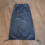 maxi spijkerrok mt. S of 36, Kleding | Dames, City Life, Zwart, Ophalen of Verzenden, Zo goed als nieuw