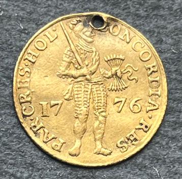 Nederland, Holland, Gouden Dukaat 1776 beschikbaar voor biedingen