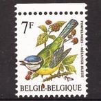 vogel pimpelmees België 1987 postfris, Verzenden, Postfris, Dier of Natuur