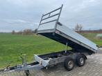 Hapert 3-zijdige kipper aanhanger 300x160cm 2000KG MARGE!, Auto diversen, Aanhangers en Bagagewagens, Ophalen, Zo goed als nieuw