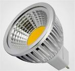 LED spot MR16 5W 12V Edison COB 2700K warm wit, Led-lamp, Niet ingevuld, Nieuw, Bipin of Steekvoet