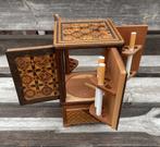 Japanse sigarettendoos puzzeldoos marqueterie inlegwerk, Ophalen of Verzenden