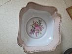 Vintage middel groot porseleinen schaaltje bloemen limoges, Antiek en Kunst, Curiosa en Brocante, Ophalen of Verzenden