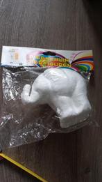 Piepschuimen olifant, Ophalen of Verzenden, Zo goed als nieuw, Knutselwerk