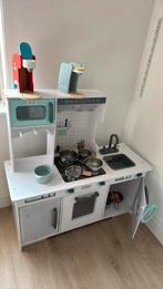 Speelgoedkeuken speelgoed keuken met veel accesoires, Ophalen of Verzenden, Zo goed als nieuw