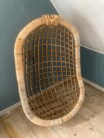 Rotan Hangstoel - Bali Stijl, Huis en Inrichting, Stoelen, Ophalen, Gebruikt, Bruin, Riet of Rotan