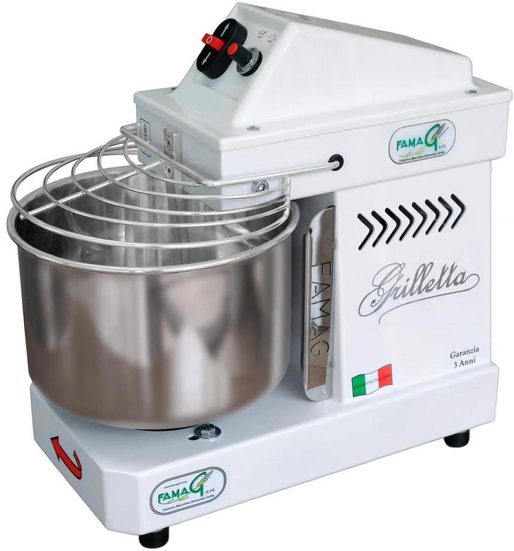Spiraalkneder of keukenmixer kopen? vdZAAN demo in winkel!, Witgoed en Apparatuur, Keukenmixers, Gebruikt, 4 liter of meer, 3 snelheden of meer