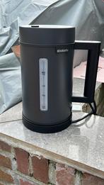 NIEUW Brabantia Waterkoker D-Line – Zwart, 1 tot 2 liter, Verzenden, Nieuw
