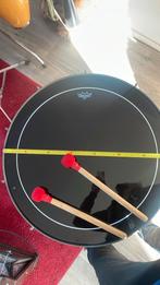Bas Drum met Stokken en Tas, Ophalen of Verzenden, Gebruikt, Overige merken