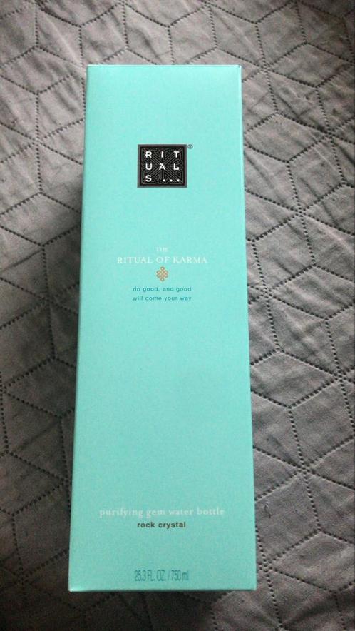 Rituals Karma Waterfles Nieuw, Huis en Inrichting, Woonaccessoires | Schalen en Manden, Nieuw, Schaal, Overige vormen, Kunststof