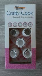 NIEUW Crafty cook spuitzak met decoratieve tuitjes, Ophalen of Verzenden, Nieuw