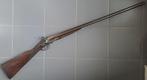 Antiek Brits sidelever hagel geweer kal 12 zwartkruit, Antiek en Kunst, Antiek | Overige Antiek, Ophalen of Verzenden