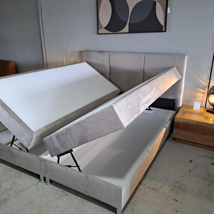 Nieuwe BOXSPRING 4 afmetingen leverbaar., Huis en Inrichting, Slaapkamer | Complete slaapkamers, Nieuw, Tweepersoons, Ophalen of Verzenden