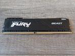 Kingston Fury Beast 4GB DDR4, 3200Mhz, Computers en Software, RAM geheugen, DDR4, Ophalen of Verzenden, Zo goed als nieuw, Desktop