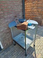 Knaagdierenkooi met toebehoren, Ophalen, Kooi, Gebruikt, Minder dan 75 cm