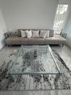 Design bankstel Haco – lichtgrijs 325 cm + bijzettafel set, Huis en Inrichting, Banken | Bankstellen, Ophalen, 75 tot 100 cm, Zo goed als nieuw