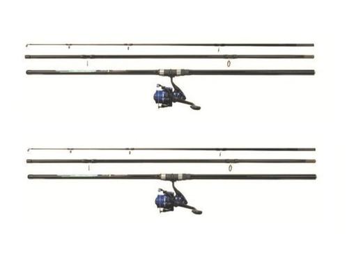 2x NIEUW Set Arca Strandhengels 4,20 Meter + Molens 7000, Watersport en Boten, Hengelsport | Zeevissen, Nieuw, Complete set, Ophalen