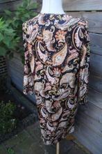 Jurk zwart/ bruin/ oranje Iz Naiz mt XL Vaste prijs, Kleding | Dames, Zwart, Maat 46/48 (XL) of groter, Iz Naiz, Ophalen of Verzenden