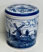 Stroopwafelpot Delfts blauw, Ophalen of Verzenden