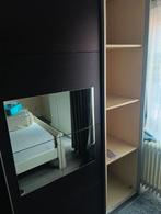 Kledingkast met schuifdeuren en spiegel, Huis en Inrichting, Kasten | Kledingkasten, Ophalen, Overige materialen, Gebruikt, 200 cm of meer