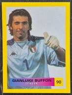 MOS sticker Gianluigi Buffon - Italië, EK 2000, Ophalen of Verzenden, Zo goed als nieuw, Buitenlandse clubs, Poster, Plaatje of Sticker