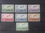 Nico Frankrijk Vliegtuig boven Parijs 1936, Postzegels en Munten, Ophalen of Verzenden, Buitenland