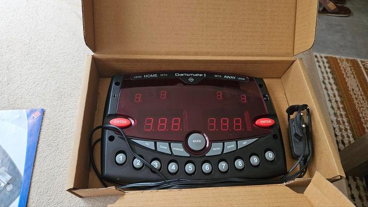 Dartsmate Scorebord - Houd de score bij!, Sport en Fitness, Darts, Gebruikt, Overige typen, Elektronisch, Ophalen of Verzenden