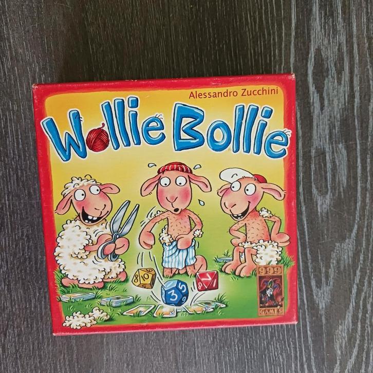 Nr 26) Wollie Bollie, Hobby en Vrije tijd, Gezelschapsspellen | Bordspellen, Zo goed als nieuw, Ophalen of Verzenden