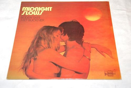 Buddy Tate & Milt Buckner – Midnight Slows LP Vinyl, Cd's en Dvd's, Vinyl | Jazz en Blues, Gebruikt, Jazz, 1960 tot 1980, 12 inch