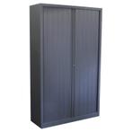 Roldeurkast Antraciet 198 x 120 x 43, Huis en Inrichting, Kasten | Roldeurkasten en Archiefkasten, Gebruikt, 100 tot 150 cm, Ophalen of Verzenden