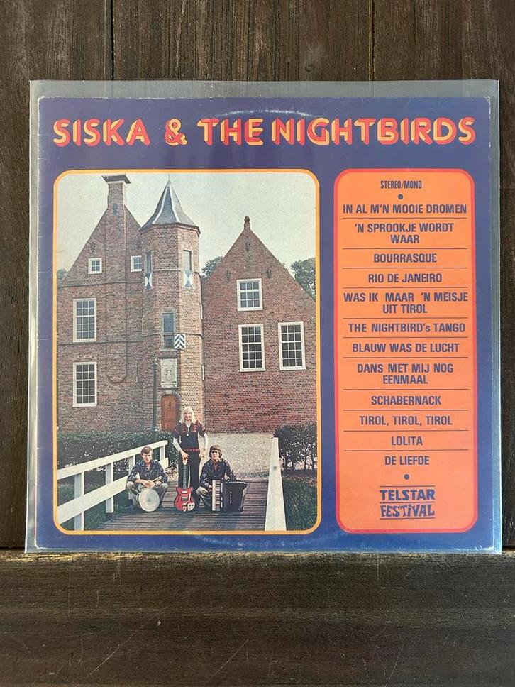 Siska & The Nightbirds LP - Telstar Festival, Cd's en Dvd's, Vinyl | Nederlandstalig, Gebruikt, Levenslied of Smartlap, 12 inch