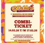 Combi-ticket  carnaval bij de merx, Eén persoon, Meerdaags