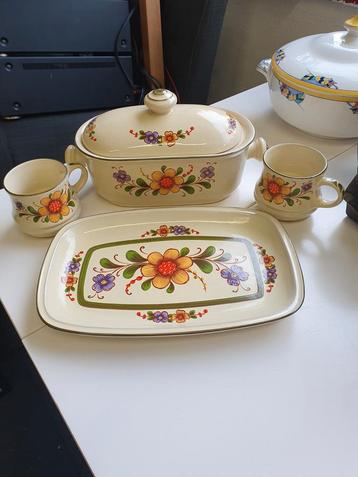 Boerenbont Servies - Diverse Onderdelen beschikbaar voor biedingen