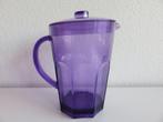Limonade kan / sapkan waterkan Kunststof paars / lila, Huis en Inrichting, Keuken | Servies, Overige materialen, Overige typen