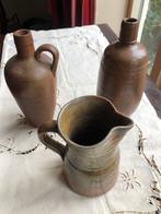 Aardewerk kruiken en kan, Huis en Inrichting, Woonaccessoires | Vazen, Ophalen of Verzenden, Overige kleuren, Aardewerk of Porselein