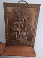 Antiek  koperen haardscherm, Antiek en Kunst, Antiek | Koper en Brons, Ophalen