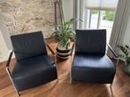 Twee Harvink design stoelen in perfecte staat, Huis en Inrichting, Stoelen, Ophalen of Verzenden, Zo goed als nieuw, Leer, Twee