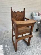 Vintage eiken kinderstoel zoekt prins(ses)je, Kinderen en Baby's, Kinderstoelen, Ophalen, Gebruikt, Overige typen