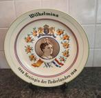 Bord 50-jarig regeringsjubileum koningin Wilhelmina, Verzamelen, Koninklijk Huis en Royalty, Ophalen of Verzenden, Zo goed als nieuw