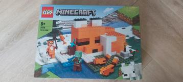 Lego Minecraft 21178 The Fox Lodge beschikbaar voor biedingen