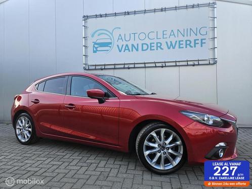 Mazda 3 2.0 GT-M nette auto vol opties!, Auto's, Mazda, Bedrijf, ABS, Achteruitrijcamera, Airbags, Airconditioning, Alarm, Bluetooth