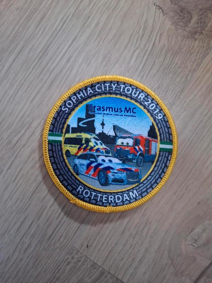 Patch Sophia City Tour 2019, Verzamelen, Militaria | Algemeen, Overige soorten, Embleem of Badge, Nederland, Ophalen of Verzenden