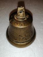 Vintage bronzen bel, 8x8cm, Antiek en Kunst, Antiek | Koper en Brons, Ophalen of Verzenden, Brons