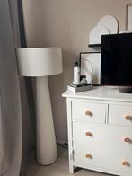 Kwantum Pandia Vloerlamp - Off White Linnen, Huis en Inrichting, Lampen | Vloerlampen, Ophalen, Zo goed als nieuw, Stof, 100 tot 150 cm
