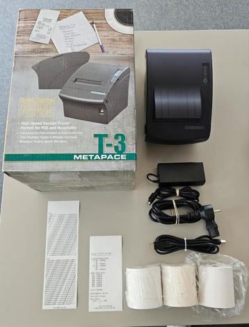 Metapace T-3 USB POS Printer - Compleet in Doos beschikbaar voor biedingen