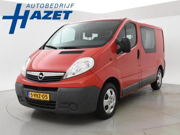 Opel Vivaro 2.0 CDTI 6-PERS. DUBBEL CABINE + TREKHAAK beschikbaar voor biedingen