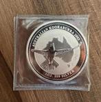 Australische Kookaburra 2002 Zilveren Munt, Ophalen of Verzenden, Losse munt, Zilver